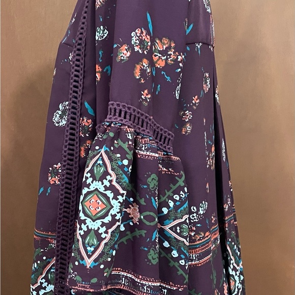 Knox rose boho floral peasant blouse - Picture 2 of 7